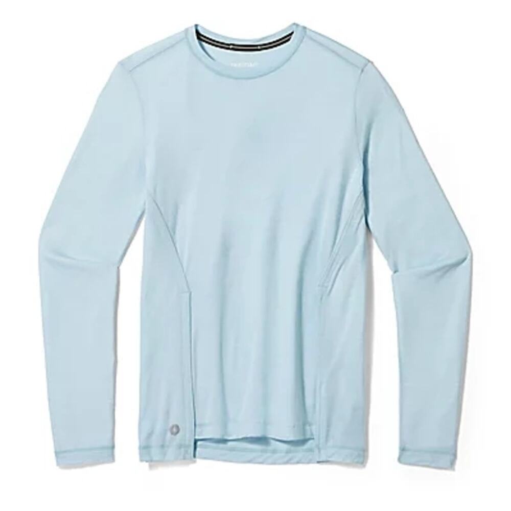 Smartwool Active Merino Long Sleeve Tech Tee Women's XL Winter Sky Heather
